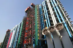 POMPIDOU CENTRE: Teenagers will be loaned NFC phones as they tour the Paris landmark