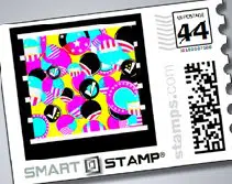 SMART STAMP: Uses RFID and Microsoft Tags to tie mailed items to the internet
