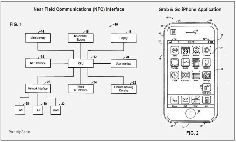 APPLE SOURCE: For anyone who thinks Apple is ignoring NFC, this diagram from a patent application clearly indicates otherwise (click to enlarge)