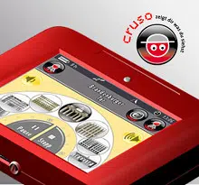 TOUR GUIDE: The handheld Cruso device features NFC and GPS functionality