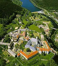 MONASTERY: Vyssi Brod, founded in 1259, is home to Cistercian monks
