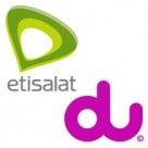 Etisalat and Du logos