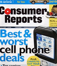 Consumer Reports cover