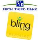 Fifth Third Bank logo and Bling Nation Bling Tag