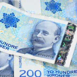Norwegian 200 Kroner notes