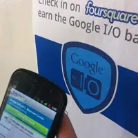 Foursquare's NFC at Google I/O