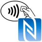 Contactless logo and NFC Forum N-Mark