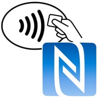 Contactless logo and NFC Forum N-Mark
