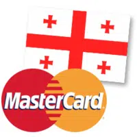 MasterCard and Georgian flag