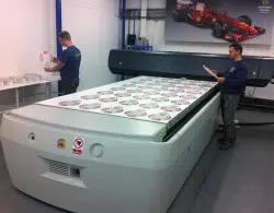 Smartboards in production at Kremer Signs