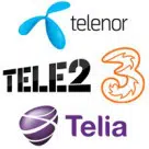4T Sverige - Telenor, Tele2, Telia, 3