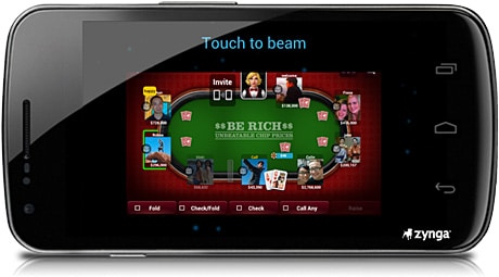 Zynga Poker, now with NFC