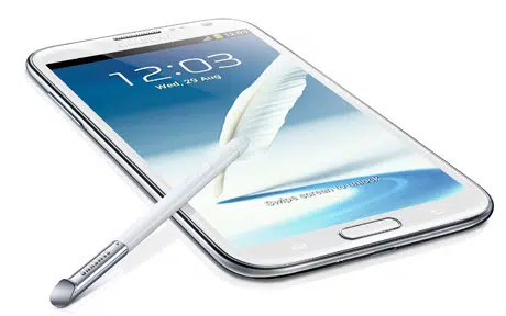 Samsung's Galaxy Note II is a large-format Android 4.1 phone with NFC