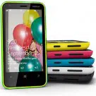 Nokia offers a range of brightly coloured shells for the Lumia 620