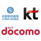 China Mobile, KT and NTT Docomo