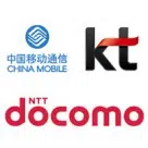 China Mobile, KT and NTT Docomo