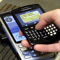 Using the Telefonica's NFC mobile wallet