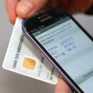 A contactless card used to generate a TAN