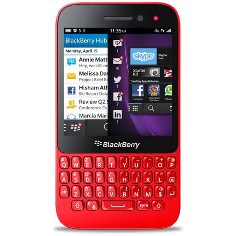 The BlackBerry Q5 will be available in NFC and non-NFC versions