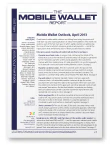 OUT NOW: Mobile Wallet Outlook