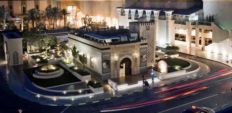 The Wafi mall in Dubai