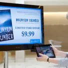 Linkett transforms an ordinary TV into an NFC-based interactive advertising display