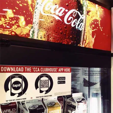 Coca-Cola tests NFC with Tapit