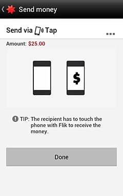 FLIK: App users can send money to each other with a tap