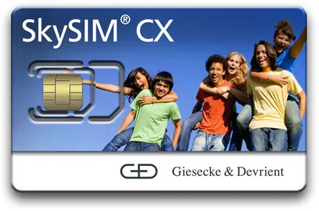 Giesecke & Devrient's SkySIM CX