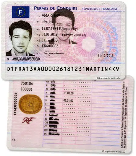 France's new NFC driving license