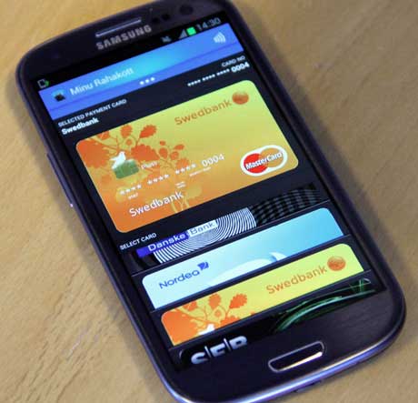 EMT's NFC mobile wallet