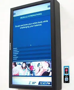 NFC touchpoints will appear next to DOOH displays 
