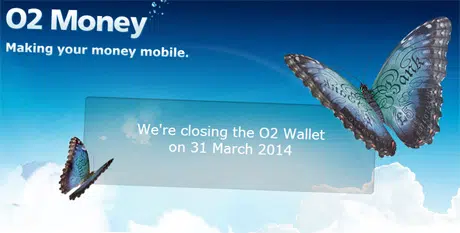 O2 Wallet is closing on 31 March