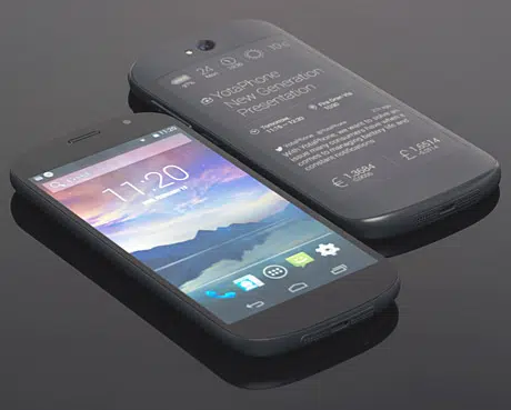 The second-generation Yotaphone comes with NFC