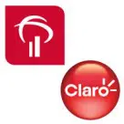 Bradesco and Clara logos