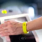 Mobispot's NFC wristband