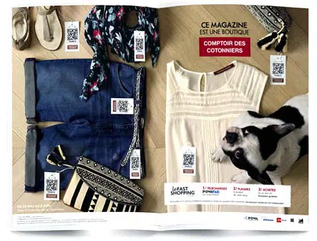 INTEGRATED: PowaTags will help Comptoir des Cotonniers to turn magazine ads into virtual boutiques