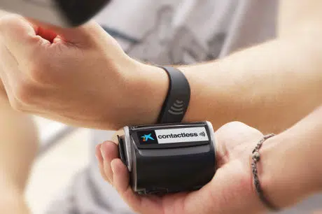 CaixaBank_Visa_contactless_wristband