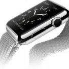 Apple Watch with Milanese strap