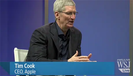 Apple CEO Tim Cook at WSJDLive 2014