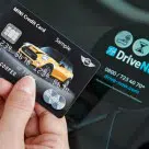BMW Mastercard Drive Now NFC contactless card