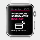 Apple Watch as a contactless room key