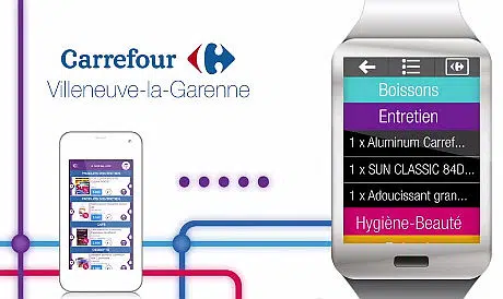 Carrefour at Villeneuve-la-Garenne