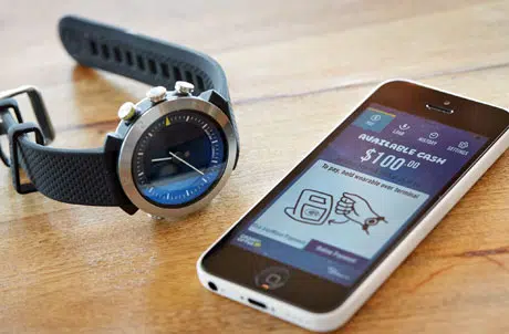 Cash by Optus NFC Watch unveiled at Mobile World Congress 2015 in Barcelona