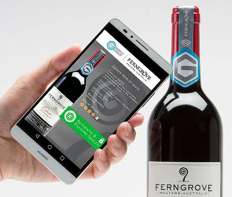 Ferngrove smart wine bottle