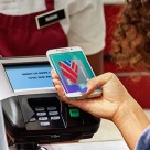 Samsung Pay in action at an contactless POS terminal