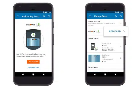 Android Pay mobile banking