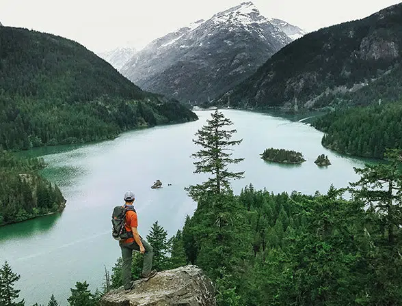 Diablo Lake in the North Cascades National Park // Pic: Kevin Lu