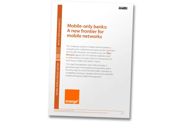 Covershot: 'Mobile-only banks: A new frontier for mobile networks'