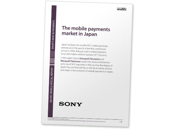 Covershot: The Mobile Payments Market in Japan